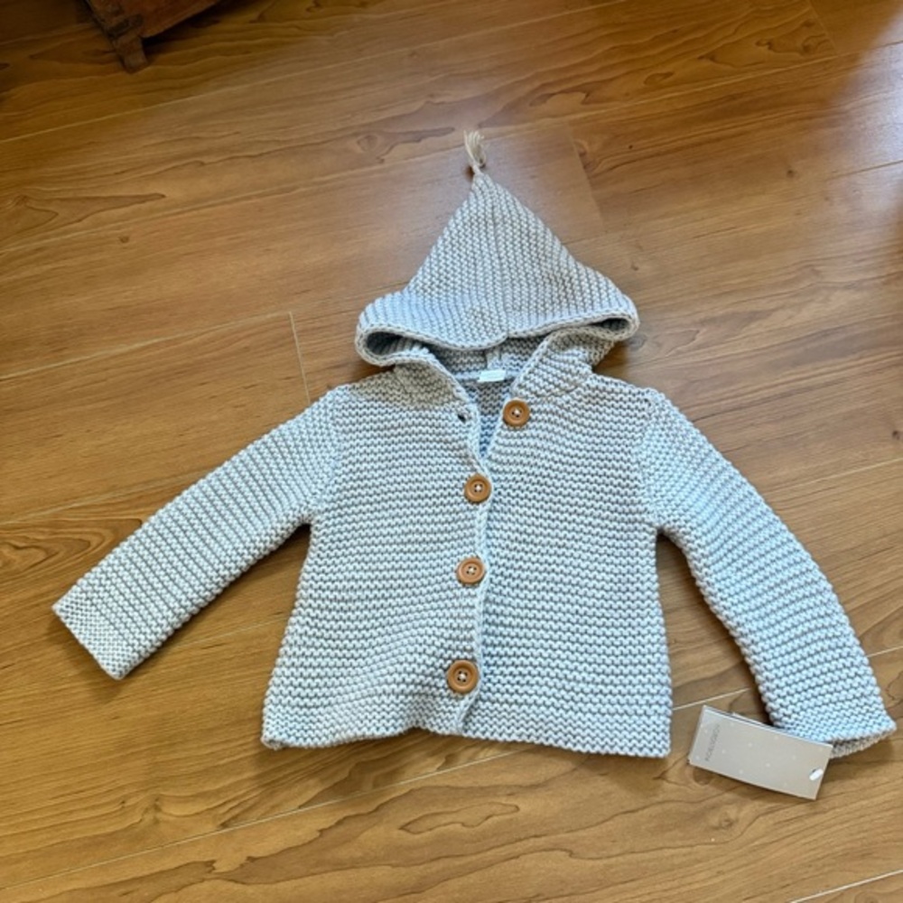 Nordstrom Kids Cream Knit Sweater